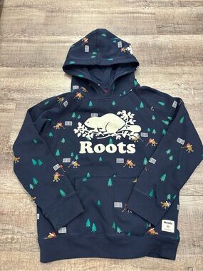 Roots Navy Kids Hoodie